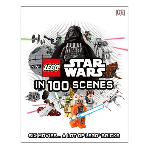 LEGO Star Wars in 100 Scenes Hardcover Book